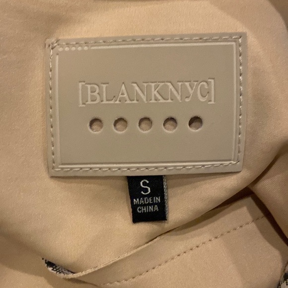 BLANK NYC Plaid Moto Zippered Jacket, size Small - Picture 5 of 9